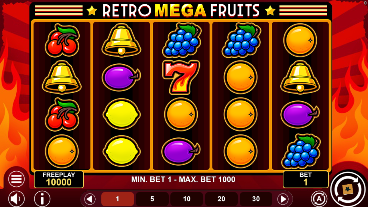 Retro Mega Fruits