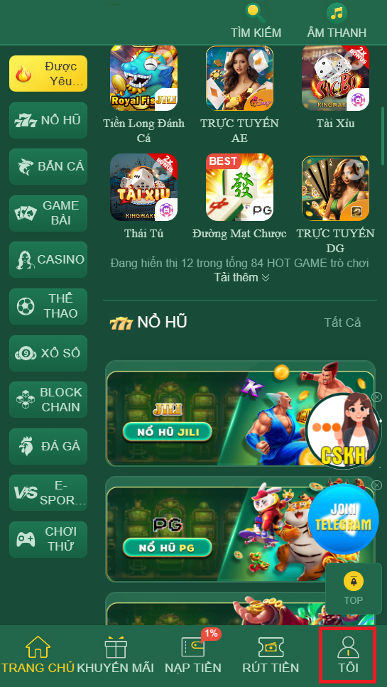 Mở cửa sổ bên phải trong HB 88